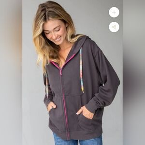 Natural Life Bohemian Zip Up Size S/M